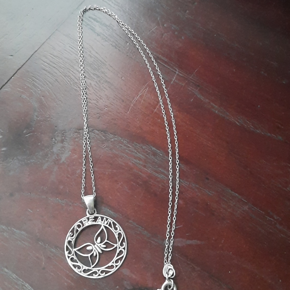 SS dream butterfly necklace